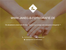 Tablet Screenshot of janec-b-fotografie.de